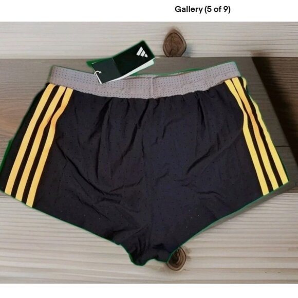 Adidas Adizero Pro Elite Promo 1” Shorts Men's Size S IN1123, aurora black - Picture 6 of 13